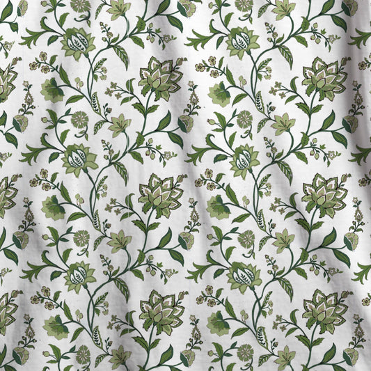 Green Chintz Tablecloth